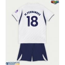 Otroški Nogometni dresi Tottenham Hotspur Mateus Fernandes #18 Domači 2026-27 Kratek Rokav (+ Kratke hlače)